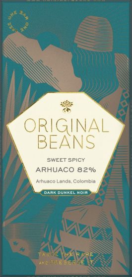Arhuaco Businchari 82% (EU organic) 70g.