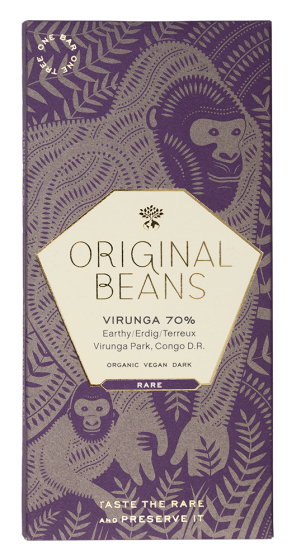 Cru Virunga 70% (EU organic) 70g.
