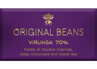 Minibar - Cru Virunga, Congo 70% (EU organic) 12g.