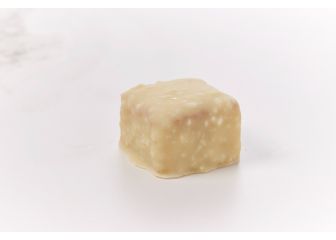 Kokos/hvid chokolade kage 3x3cm (EU organic)