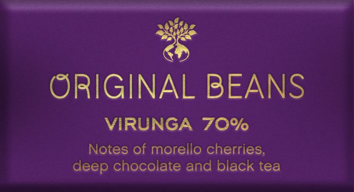 Minibar - Cru Virunga, Congo 70% (EU organic) 12g.