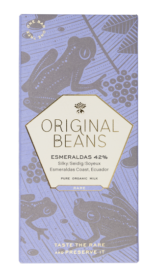 Esmeraldas Milk 42% (EU organic) 70g.